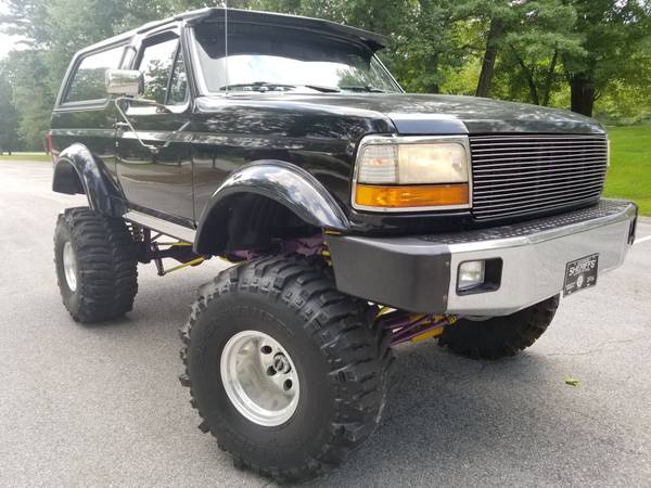 1993 Ford Bronco Monster Truck for Sale (MA)